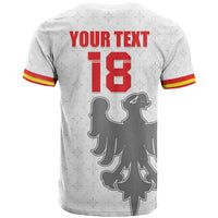 Custom Sicilia Football T Shirt Animus Tuus Dominus - Wonder Print Shop