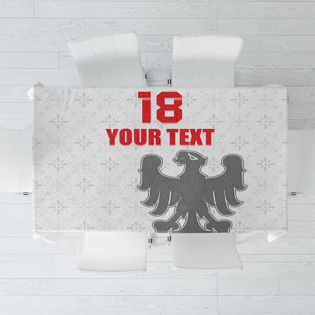 Custom Sicilia Football Tablecloth Animus Tuus Dominus - Wonder Print Shop