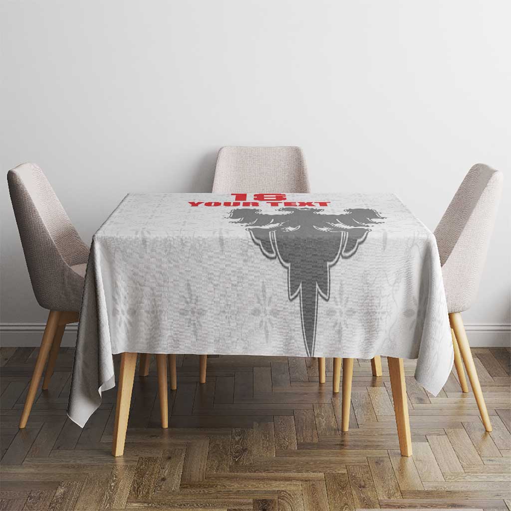 Custom Sicilia Football Tablecloth Animus Tuus Dominus - Wonder Print Shop