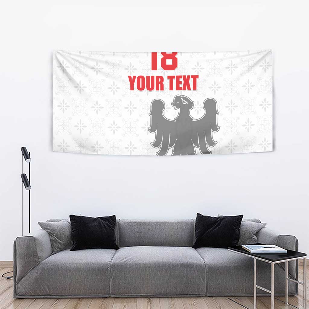 Custom Sicilia Football Tapestry Animus Tuus Dominus - Wonder Print Shop