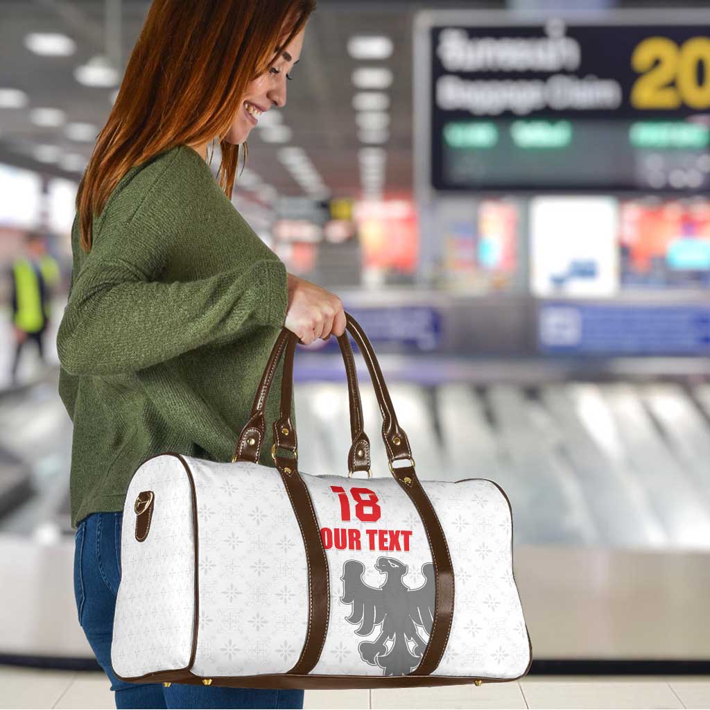 Custom Sicilia Football Travel Bag Animus Tuus Dominus - Wonder Print Shop