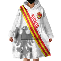 Custom Sicilia Football Wearable Blanket Hoodie Animus Tuus Dominus - Wonder Print Shop