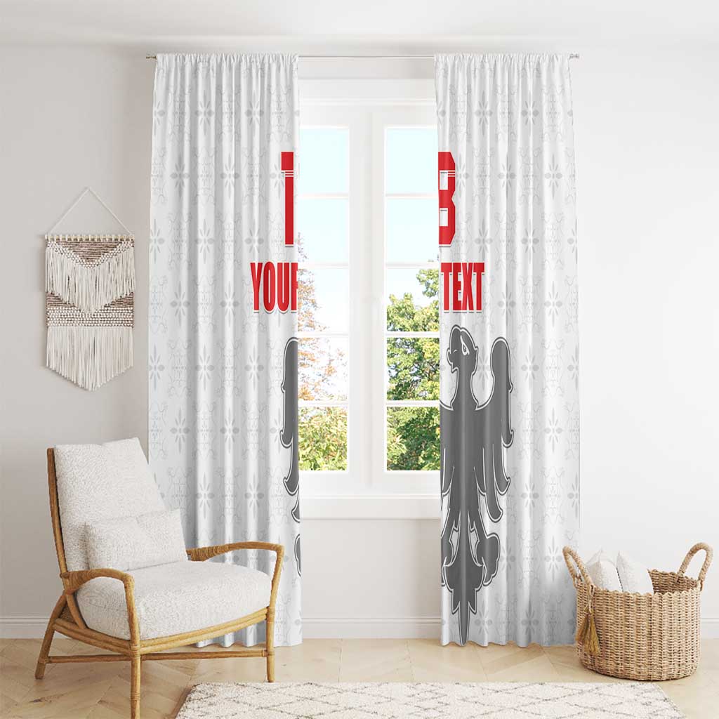 Custom Sicilia Football Window Curtain Animus Tuus Dominus - Wonder Print Shop