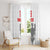 Custom Sicilia Football Window Curtain Animus Tuus Dominus - Wonder Print Shop