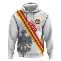 Custom Sicilia Football Zip Hoodie Animus Tuus Dominus - Wonder Print Shop