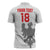 Custom Sicilia Football Zipper Polo Shirt Animus Tuus Dominus - Wonder Print Shop
