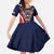 Custom USA Rugby Family Matching Mermaid Dress and Hawaiian Shirt American Eagle With USA Flags - Wonder Print Shop