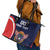Custom USA Rugby Leather Tote Bag American Eagle With USA Flags - Wonder Print Shop