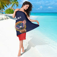 Custom USA Rugby Sarong American Eagle With USA Flags - Wonder Print Shop