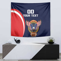 Custom USA Rugby Tapestry American Eagle With USA Flags - Wonder Print Shop