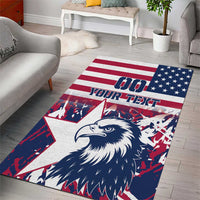 Custom USA Rugby Area Rug Pacific Go Eagles 2024 - Wonder Print Shop