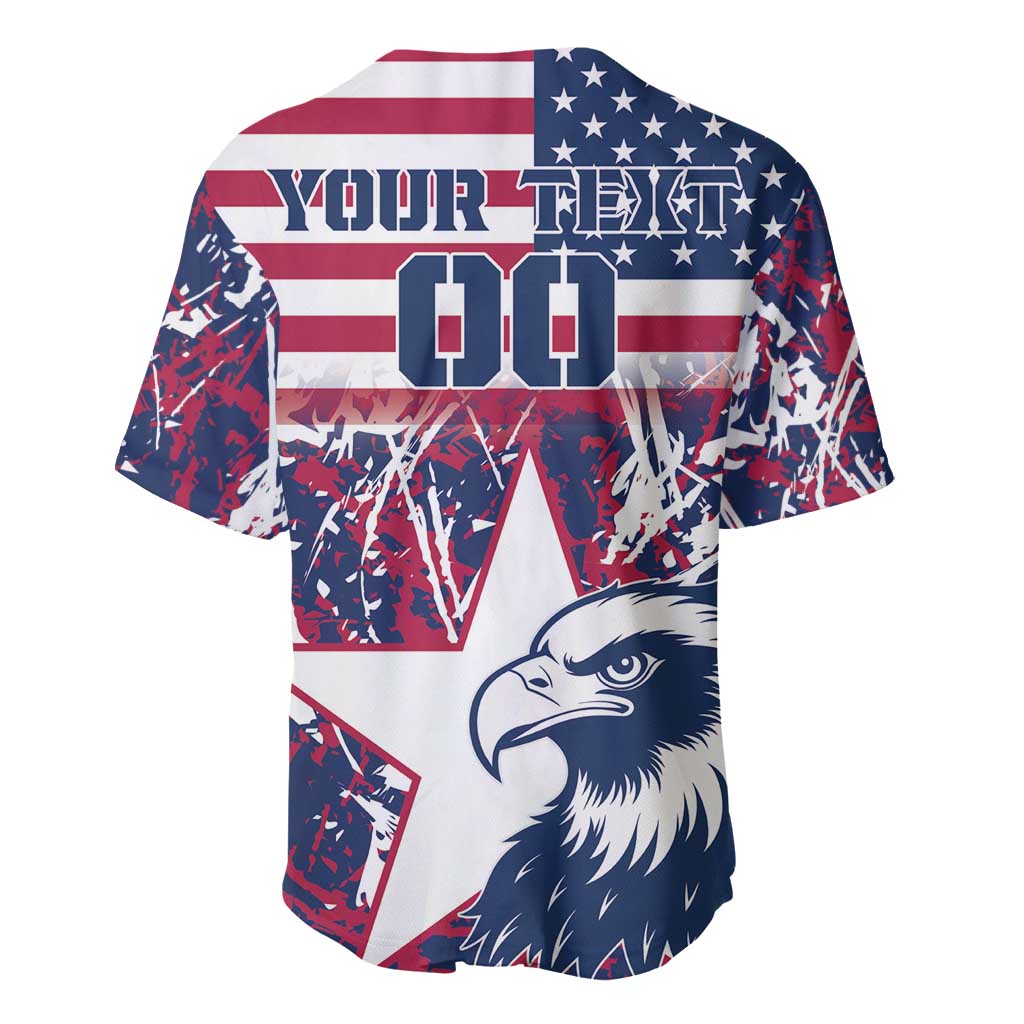 Custom USA Rugby Baseball Jersey Pacific Go Eagles 2024 - Wonder Print Shop