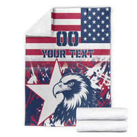 Custom USA Rugby Blanket Pacific Go Eagles 2024