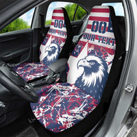 Custom USA Rugby Car Seat Cover Pacific Go Eagles 2024 - Wonder Print Shop
