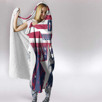 Custom USA Rugby Hooded Blanket Pacific Go Eagles 2024