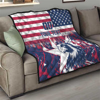 Custom USA Rugby Quilt Pacific Go Eagles 2024 - Wonder Print Shop