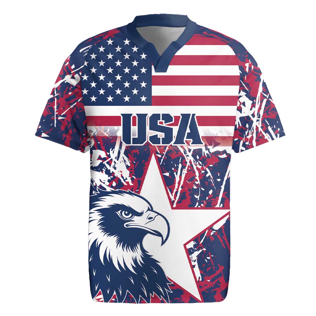 Custom USA Rugby Rugby Jersey Pacific Go Eagles 2024 - Wonder Print Shop