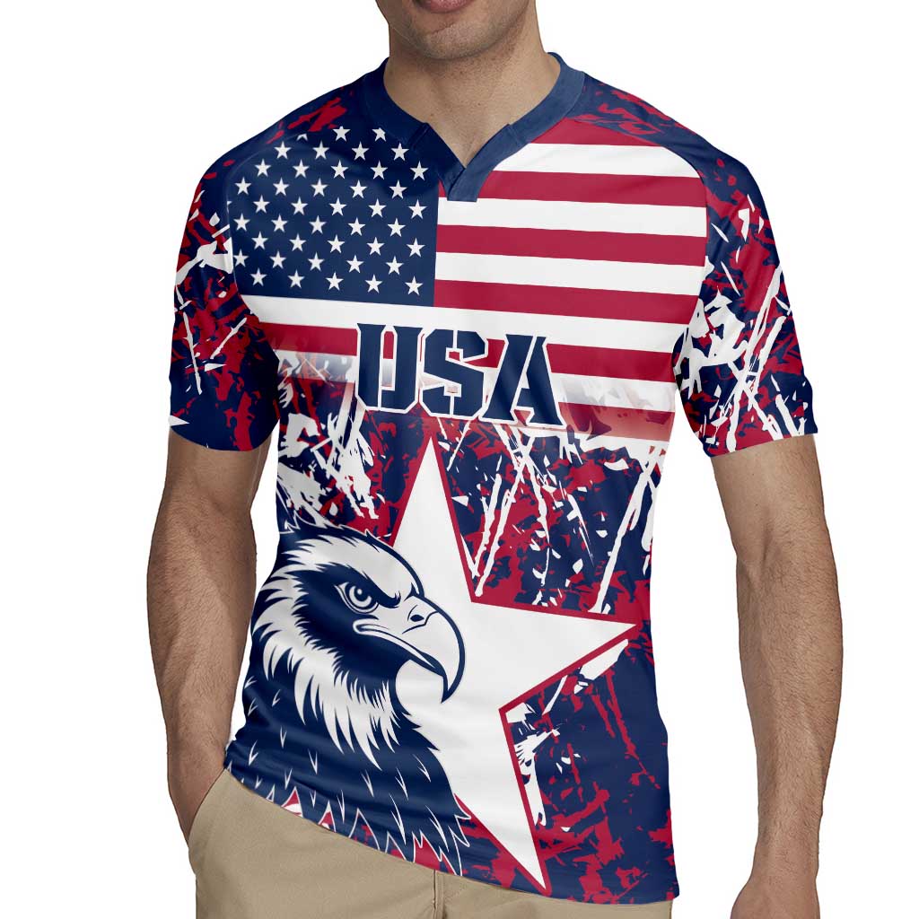 Custom USA Rugby Rugby Jersey Pacific Go Eagles 2024 - Wonder Print Shop