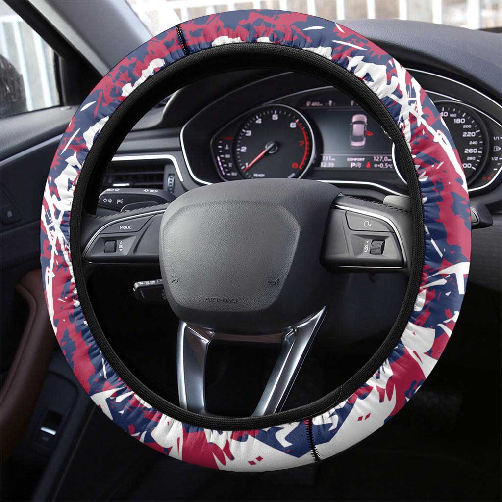 USA Rugby Steering Wheel Cover Pacific Go Eagles 2024 - Wonder Print Shop