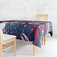 Custom USA Rugby Tablecloth Pacific Go Eagles 2024 - Wonder Print Shop