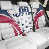 Custom USA Rugby Back Car Seat Cover Simple Style - Wonder Print Shop