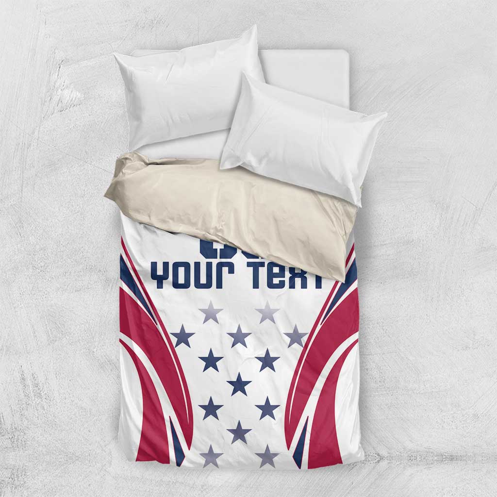 Custom USA Rugby Bedding Set Simple Style - Wonder Print Shop