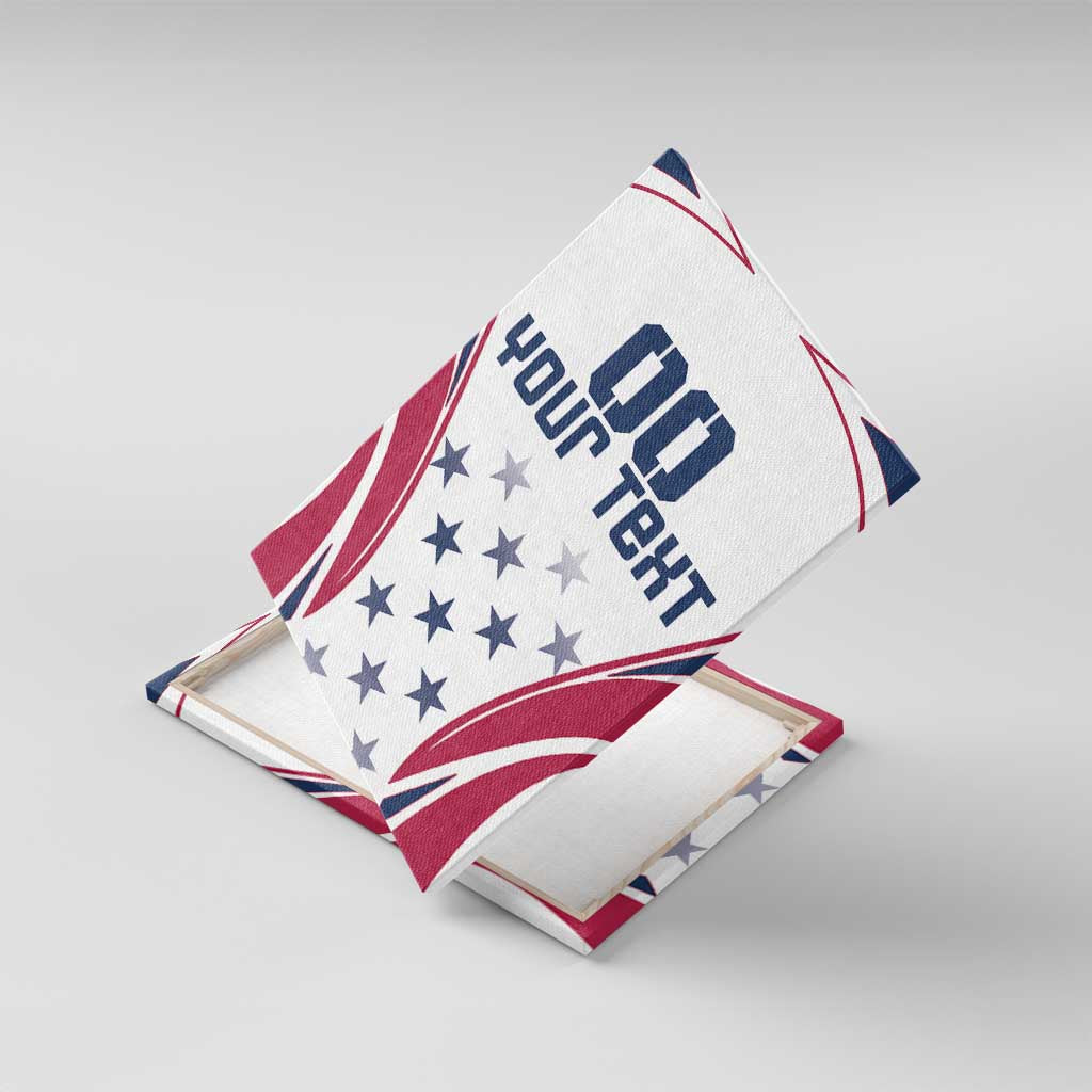 Custom USA Rugby Canvas Wall Art Simple Style - Wonder Print Shop