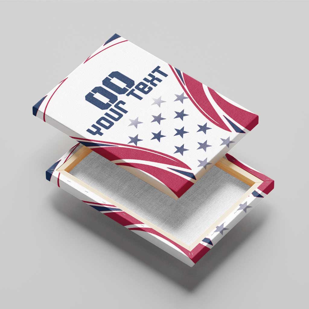Custom USA Rugby Canvas Wall Art Simple Style - Wonder Print Shop