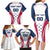 Custom USA Rugby Family Matching Long Sleeve Bodycon Dress and Hawaiian Shirt Simple Style - Wonder Print Shop