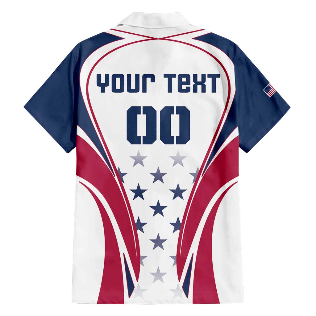 Custom USA Rugby Family Matching Long Sleeve Bodycon Dress and Hawaiian Shirt Simple Style - Wonder Print Shop