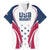 Custom USA Rugby Family Matching Mermaid Dress and Hawaiian Shirt Simple Style - Wonder Print Shop