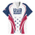 Custom USA Rugby Family Matching Off Shoulder Maxi Dress and Hawaiian Shirt Simple Style - Wonder Print Shop
