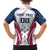 Custom USA Rugby Family Matching Short Sleeve Bodycon Dress and Hawaiian Shirt Simple Style - Wonder Print Shop
