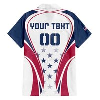 Custom USA Rugby Family Matching Short Sleeve Bodycon Dress and Hawaiian Shirt Simple Style - Wonder Print Shop