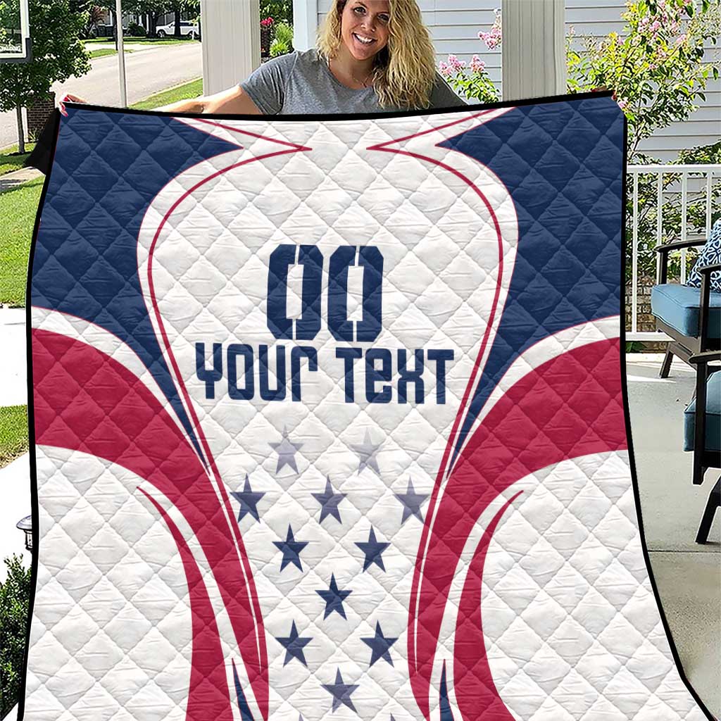 Custom USA Rugby Quilt Simple Style - Wonder Print Shop