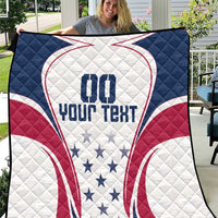 Custom USA Rugby Quilt Simple Style - Wonder Print Shop