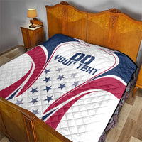 Custom USA Rugby Quilt Simple Style - Wonder Print Shop