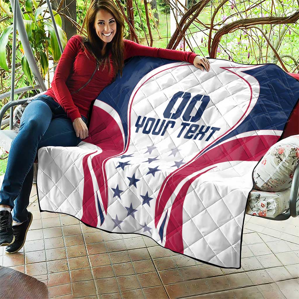Custom USA Rugby Quilt Simple Style - Wonder Print Shop