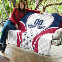 Custom USA Rugby Quilt Simple Style - Wonder Print Shop