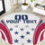 Custom USA Rugby Round Carpet Simple Style