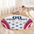 Custom USA Rugby Round Carpet Simple Style