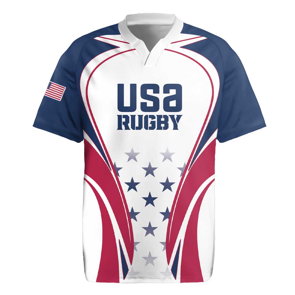 Custom USA Rugby Rugby Jersey Simple Style - Wonder Print Shop