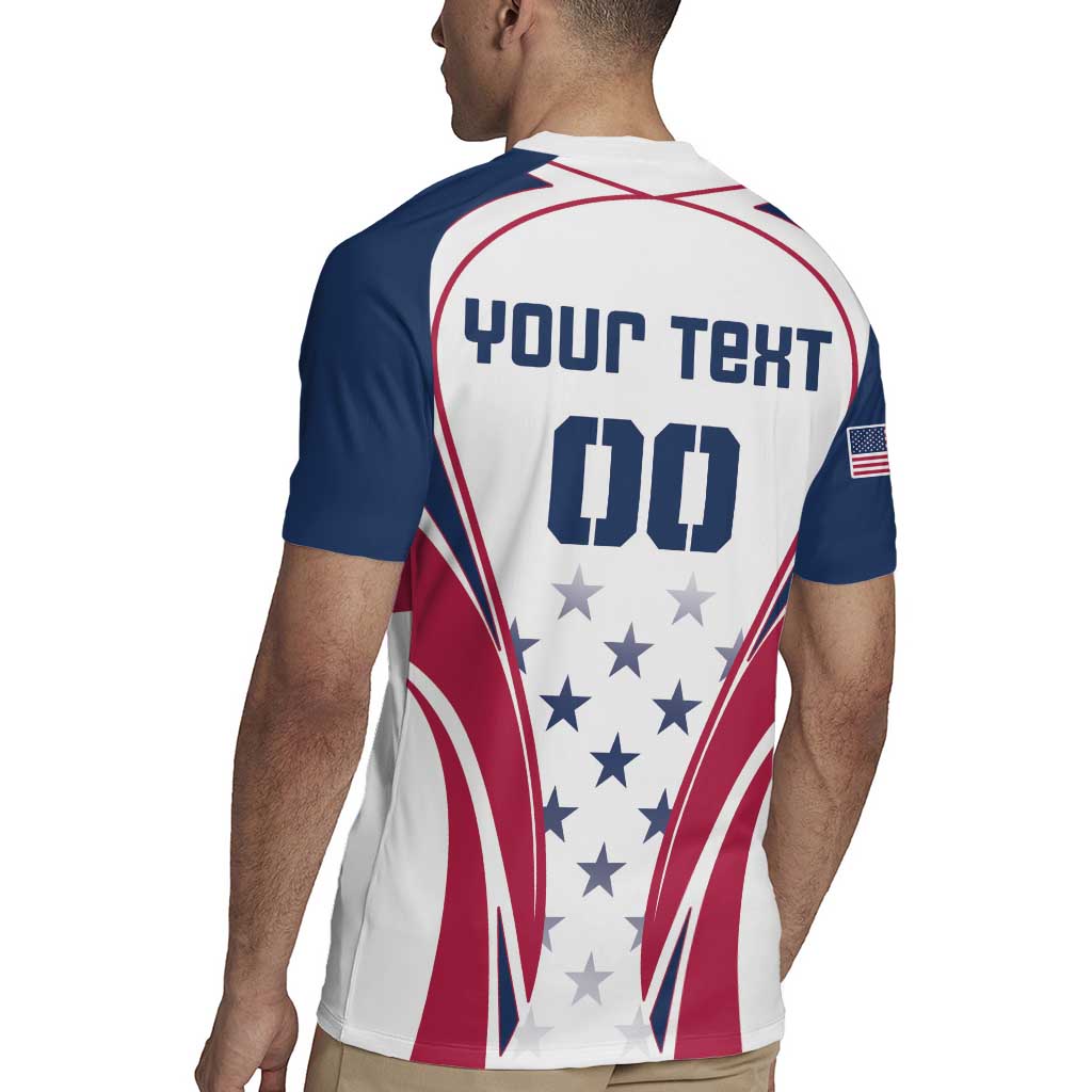 Custom USA Rugby Rugby Jersey Simple Style - Wonder Print Shop