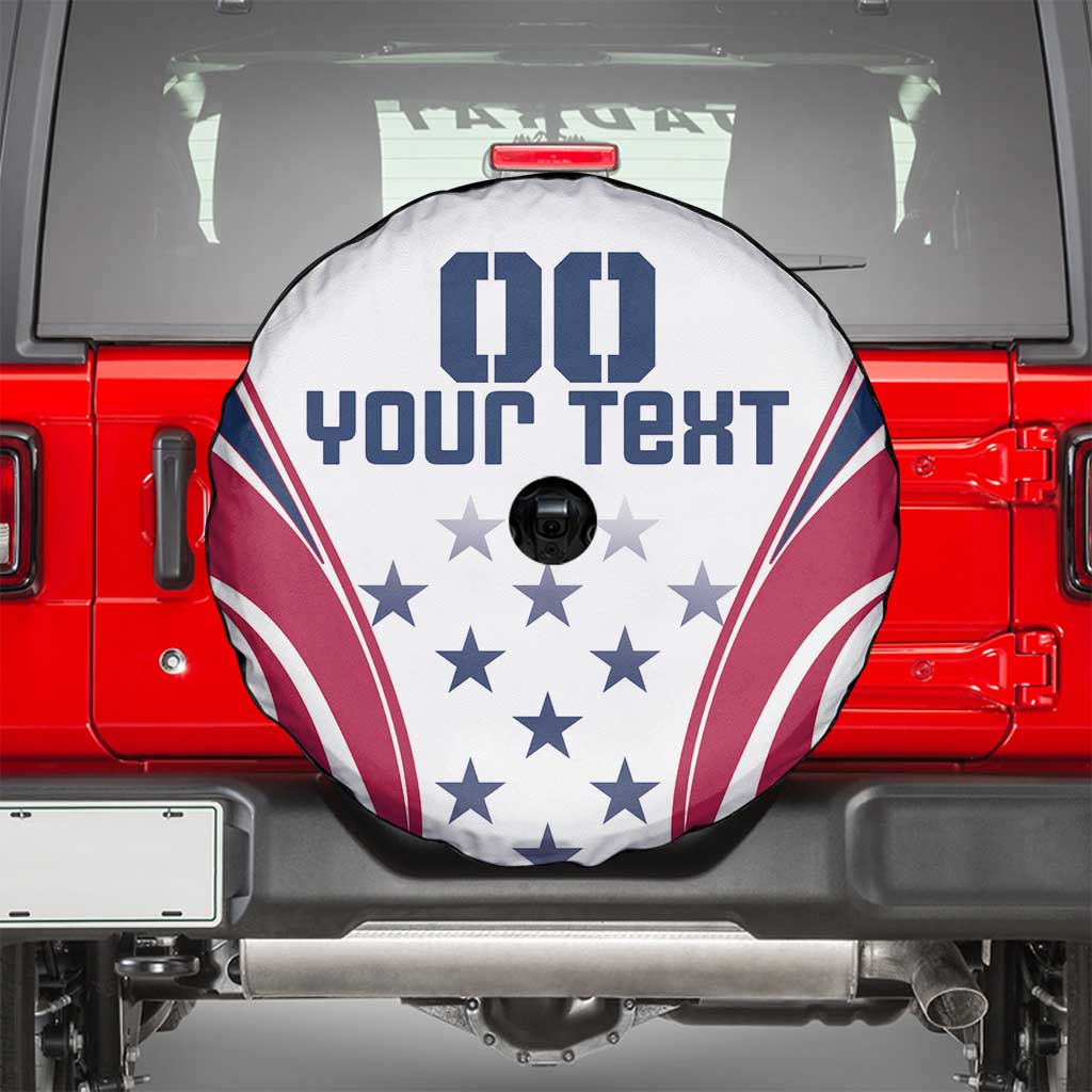 Custom USA Rugby Spare Tire Cover Simple Style - Wonder Print Shop