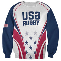 Custom USA Rugby Sweatshirt Simple Style - Wonder Print Shop