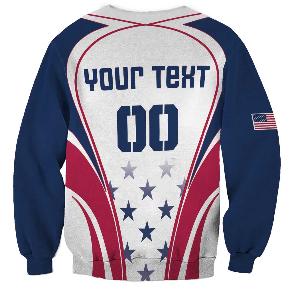 Custom USA Rugby Sweatshirt Simple Style - Wonder Print Shop
