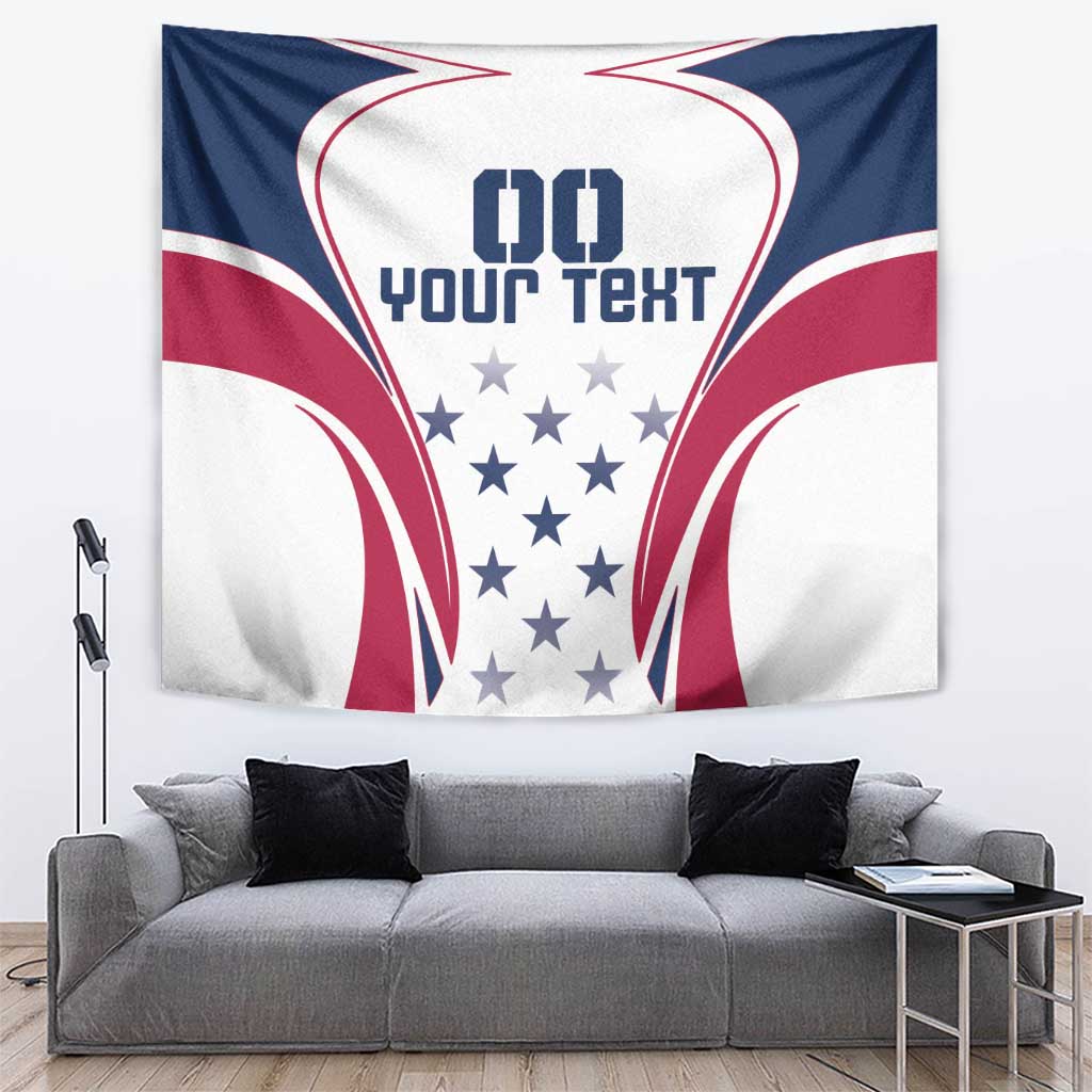 Custom USA Rugby Tapestry Simple Style - Wonder Print Shop
