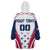 Custom USA Rugby Wearable Blanket Hoodie Simple Style - Wonder Print Shop