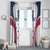 Custom USA Rugby Window Curtain Simple Style - Wonder Print Shop