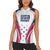 Custom USA Rugby Women Sleeveless Polo Shirt Simple Style - Wonder Print Shop